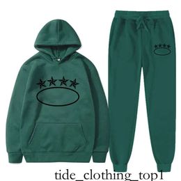 Cortezs Survêtement Cortize Sweat à capuche Survêtement Sweats à capuche pour hommes Sweat-shirts Cargo Hip Hop Coton Costume des îles du Diable Veste à capuche Pantalon pour hommes Femmes Vetements Vêtements 62