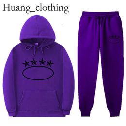 Cortezs Survêtement Cortize Sweat À Capuche Survêtement Sweats À Capuche Pour Hommes Sweat-shirts Cargo Hip Hop Coton Costume Des Îles Du Diable À Capuche Veste Pantalon pour Hommes Femmes Vetements Vêtements 95