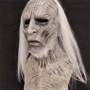 CosDaddy Halloween Masque d'horreur Zombie Ghost Party Cosplay Props Masque en latex T200703