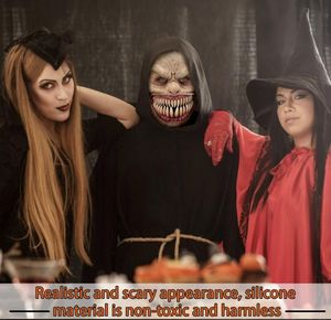 Realistische gruselige Maske, Halloween-Kostüm, Latex-Kopfbedeckung für Erwachsene, Kostüm, Party-Requisiten, Horror, lustige Cosplay-Party, böse Maske, alter Mann, Kopfbedeckung, Masken