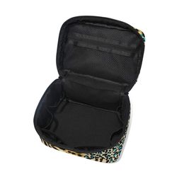 Cosmetische tas Animal Print Zebra Leopard Travel Makeup Organizer Bag draagbare treindhoes voor vrouwelijke meisjes