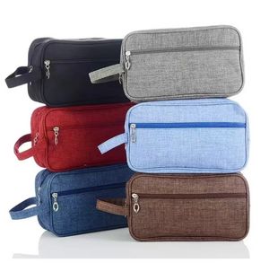 Cosmetische tas mannen buiten reizen toiletartikelen Organisator WASS TAGS Portable Nylon Handtas Vrouwen opbergzak make -uptas C258