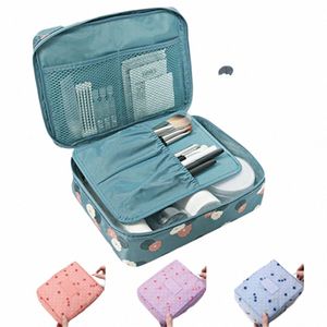 Sac cosmétique Organisateur Sac de maquillage portable étanche 2024 Marque Vente chaude Fi Voyage Femmes Necity Beauty Case W Pouch z8Qh #