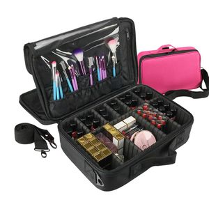 Cosmetische Tas Reizen Make-up Organizer Cosmetica Zakjes Make Up Zakken Maleta De Maquiagem Profissional Toilettas Bag275D