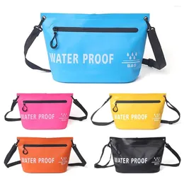 Sacs de cosmétiques 1pcs Sac de lavage Sac sec nage nager Rafting Kayaking imperméable Travel Zipper Sac à main