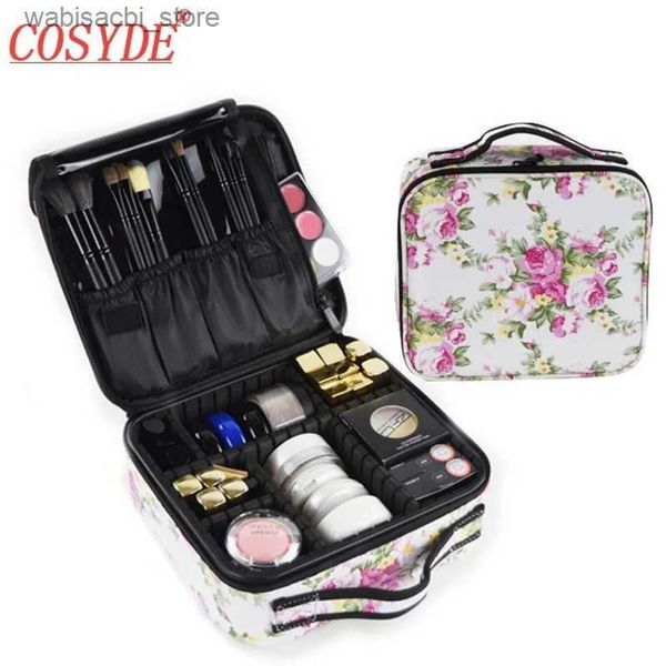 Bolsas cosméticas 2022 Nuevo maquillaje de moda Bolsa de belleza Professional Casos cosméticos Salón de belleza