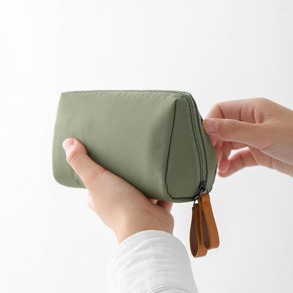 Bolsas de cosméticos 2022, bolsa portátil para mujer, impermeable, Mini lápiz labial, brillo de labios, maquillaje, organizador de artículos de tocador, Kit de viaje