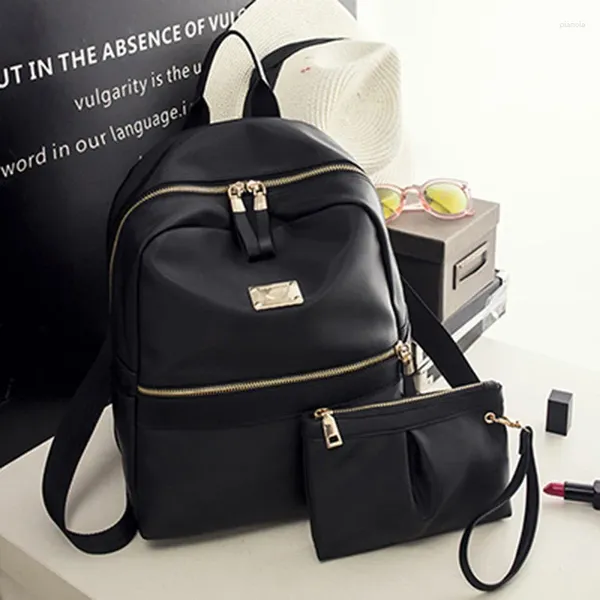 Sacs à cosmétiques sac à dos Style coréen, sac d'école en tissu Oxford à la mode pour femmes, sac décontracté 2024