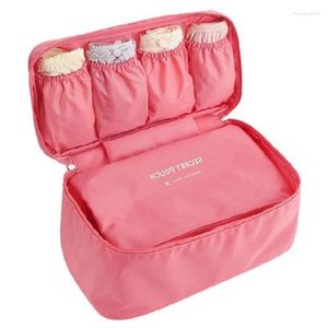 Sacs à cosmétiques Soutien-gorge Sous-vêtements Organisateurs de tiroirs Diviseurs de rangement de voyage Boîte Sac Chaussettes Slips Étui en tissu Vêtements Accessoires de garde-robe Fournitures