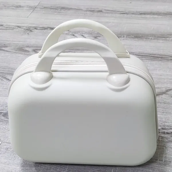 Casmetic Sacs Case 13 pouces Sac de valise Small Femme's Portable Mini Box Boîte de rangement