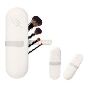 Sacs à cosmétiques cas personnalisé étanche silicone maquillage brosse cosmétique sac de rangement boîte organisateur 231117