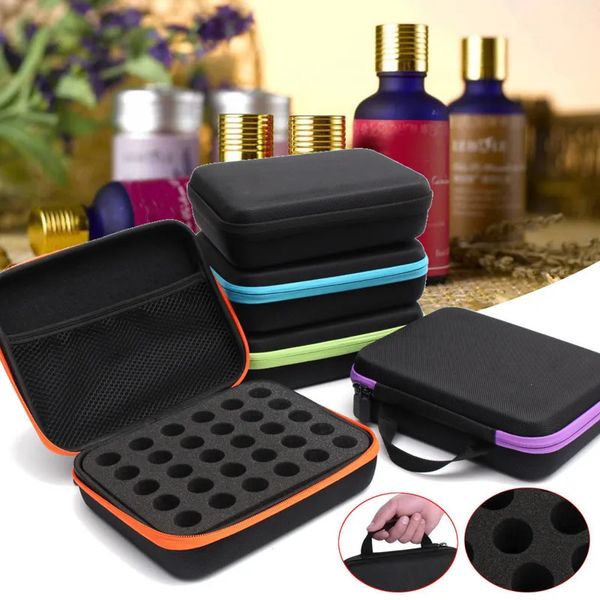 Bolsas de cosméticos Estuches Estuche de aceite esencial 30 botellas 5ML10ML15ML Aceite de perfume Caja esencial Organizador de viaje Portatil portátil Bolsa de cosméticos para lavado de uñas 231006