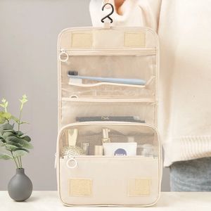 Cosmetische tassen koffers Hoge kwaliteit Dames Make-up Reistas Toiletartikelen Organizer Waterdichte opslag Neceser Hangende badkamer wassen 231215