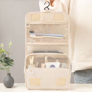 Cosmetische tassen Gevallen hoogwaardige vrouwen make -uptas Travel Cosmetische tassen Toiletartikelen Organisator Waterdichte opslag Neceser Badkamer Haak Wasje Pouch 230203