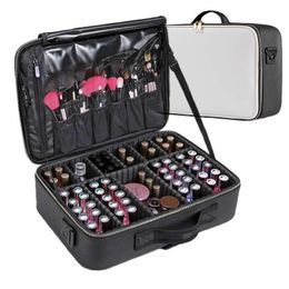 Sacs de cosmétique Cas Couiner Sac en plaque de maquillage Professionnel Box de grande capacité Organisateur à main