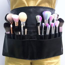 Cosmetische tassen kisten multifunctionele roller sluiter opbergtas make -up artist Essentials borstel oogschaduw organiseren fanny pack accessoires ite ITE