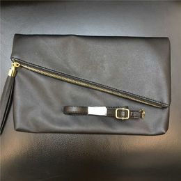 Sacs à cosmétiques Cas PU sac à main Vintage motif gland sac à bandoulière trousse de maquillage marine noir couleurs option Z230728