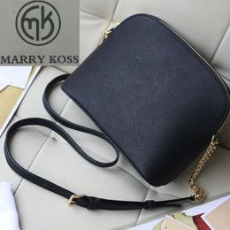 Bolsas de cosméticos Estuches con estilo PU Cadena de concha de cuero Diseñadores de bolsos Bolso de mujer Bolso Michael Bolso de mano Kor Bolso cruzado Sintético Bolsas de mensajero de hombro MARRY KOSS MK