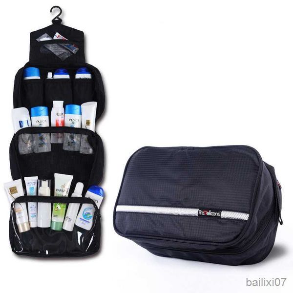 Bolsas de cosméticos Estuches Bolsa de cosméticos de viaje Hombres Lavado Bolsa de afeitar Impermeable Mujeres neceser Almacenamiento Gran capacidad Vanidad organizador bolsa kit de maquillaje