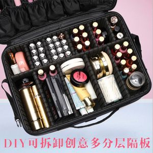 Cosmetische tassen cases upgrade make-uptas draagbare grote capaciteit reis professionele make-up artist met make-uptas multifunctionele opslagtas A3327 230823