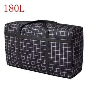 Sacs à cosmétiques Cas Sac de bagage à main pliable étanche Sacs de rangement pour vêtements épaissis Sac d'emballage mobile de grande capacité Sac de sport pour vêtements portables 230504