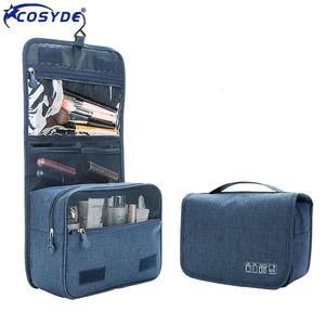 Cosmetic Bags Cases Women Men Travel Cosmetic Bag Hanging Woman Wash Makeup Pouch Neceser Mujer Large Toilet Kit Toiletries Organizador 230203