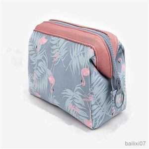 Cosmetic Bags Cases Women Travel Animal Flamingo Make Up Bags Girl Cosmetic Bag Makeup Beauty Wash Organizer Toiletry Pouch Storage Kit Case