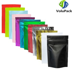 Cosmetische tassen Etuis Rits Koffieverpakking Opslag Warmteafdichting Stand-up Zip Lock-zakjes Eco-aluminiumfolie Mylar Geschenkorganisatortassen 230907