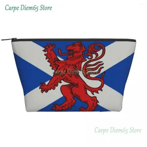 Sacs de cosmétiques Custom Scotland The Scottish Lion Travel Sac pour femmes Makeup Théorie de toilette pourdies Ladies Beauty Storage Dopp Kit