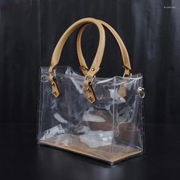 Sacs à cosmétiques, sac à main de bricolage, sac à main en PVC transparent, ensemble d'outils artisanaux