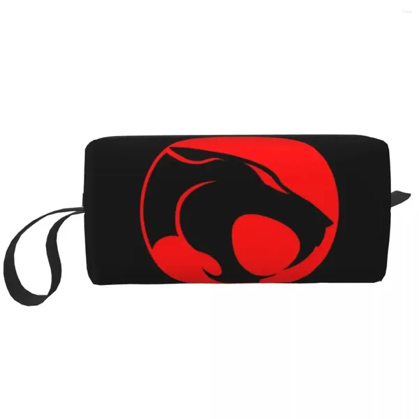 Sacs à cosmétiques mode Manga Tv film ThunderCats voyage trousse de toilette femmes maquillage organisateur beauté stockage Dopp Kit