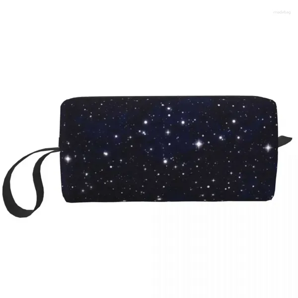 Sacs à cosmétiques mode ciel nocturne espace galaxie voyage trousse de toilette pour femmes univers organisateur de maquillage beauté stockage Dopp Kit