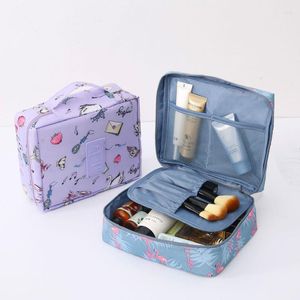 Cosmetische tassen vrouwelijke buitenreizen make -up case mode schoonheidsspecialiste cosmetica organisator opslagbox nagel gereedschap koffer voor vrouwen make -up tas