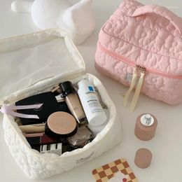 Cosmetische tassen Bloempatroon Dames Make-uptas Toiletartikelen Rits Organisator Reiswaszakje Vrouwelijke druppel