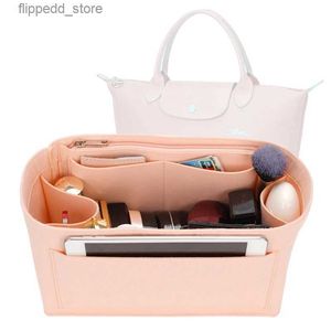 Cosmetische tassen voor PLIAGE Shopper Tas Vilten portemonnee Insert Organizer Dames Reishandtas Inner Shaper Tote Bags Linner Storage Divider Q231108