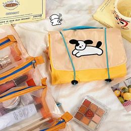 Sacs de cosmétiques Kawaii Cartoon Puppy Madarf