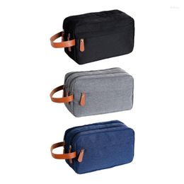 Sacs à cosmétiques, trousse de toilette de voyage de grande capacité, rangement multifonctionnel de maquillage Portable pour femmes et hommes