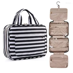 Bolsas de cosméticos para mujer, bolsa impermeable grande, organizador de maquillaje de viaje, artículos de tocador para champú, contenedor de tamaño completo, artículos de tocador