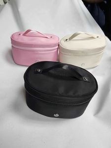 Cosmetische tassen Luxurys Designers Bag lu make-uptasje Cosmetische reistas Draagbare opbergtas Toilettas 240308