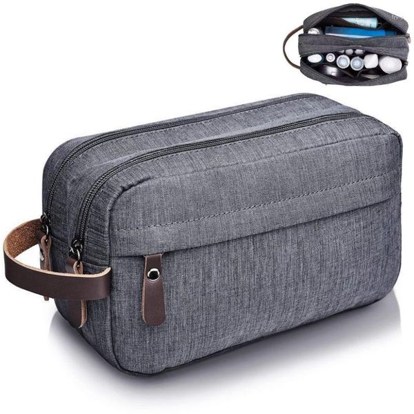 Sacs à cosmétiques Trousse de toilette pour hommes Nécessaire de voyage Grand rangement de toilette Femmes Maquillage Vanity Cases Organisateur Beauté Make UP Pouch