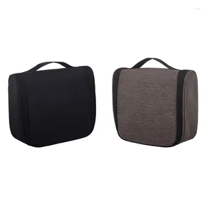 Bolsas de cosméticos para hombre, bolsa de lavado colgante, impermeable, neceser de viaje, almacenamiento de artículos de tocador, herramientas de belleza, organizador, productos de accesorios