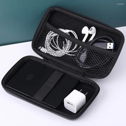 Bolsas cosméticas mini mini auriculares Rectangular Rectangular Protective Data Data Cable Storage Portable Bag Sipper