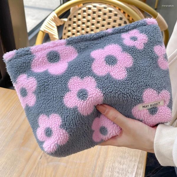 Bolsos cosméticos bolsos de lujoso para mujeres bolsos de moda bolso lindo kawaii kawaii maquillaje de almacenamiento moderno estuche de belleza