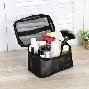 Cosmetische tassen draagbare benodigde tas transparante reisorganisator make -up zakje