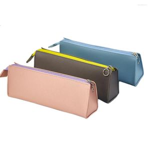 Sacs à cosmétiques en cuir PU maquillage brosse sac de rangement étui de voyage organisateur pour hommes femmes outils de beauté pochette accessoires de lavage