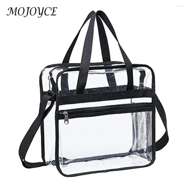 Sacs de cosmétiques PVC Sac de lavage étanche transparent grande capacité