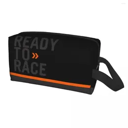 Bolsas cosméticas listas para hacer una bolsa de aseo de viaje para Enduro Cross Motocross Bitomen Bike Life Organizador de maquillaje Beauty Storage Dopp Kit