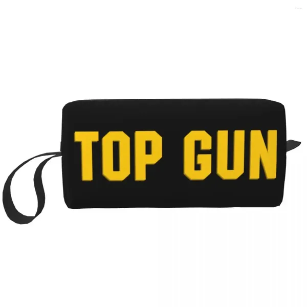 Bolsas cosméticas Maverick Top Gun Bag Organizer portátil de maquillaje Women Beauty Storage Dopp Kit