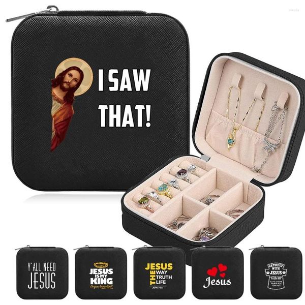 Sacs de cosmétiques Boîte de rangement d'emballage de voyage bijoux multi-grille pour accessoires pour femmes