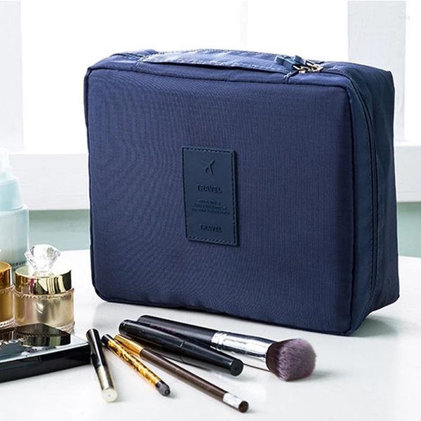 Sacs de cosmétique Travel Sag de rangement de toilette imperméable Man Femmes Organisateurs de maquillage Case Continer Kits Kits Pouche 11 Couleur